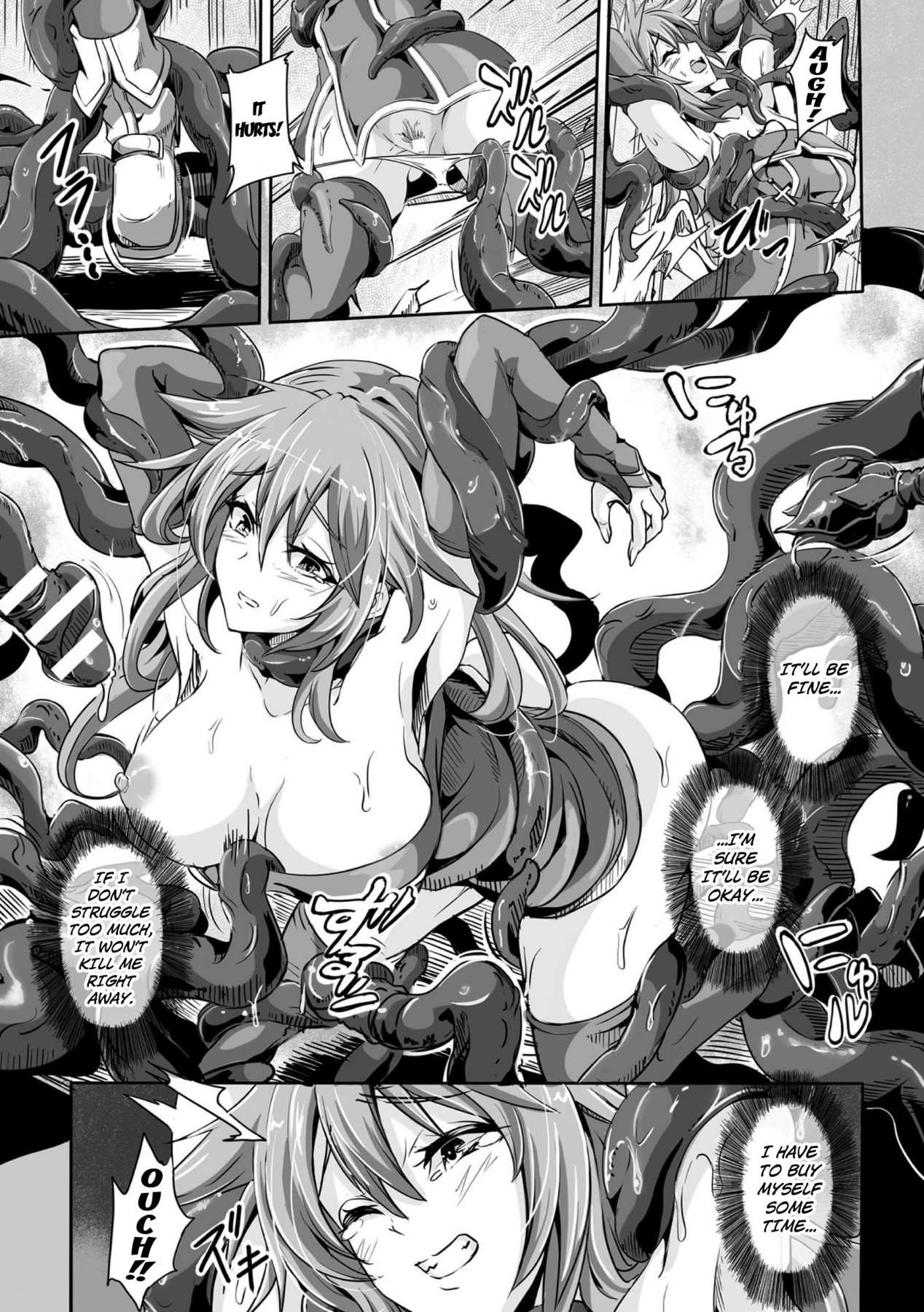 Hentai Manga Comic-Kukkoro Heroines Vol. 14 - The Girl Who's Left Behind In Tentahell-Read-5